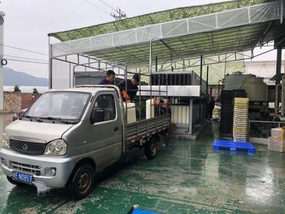 福建漳州蔬菜保鮮20T制冰機(jī)